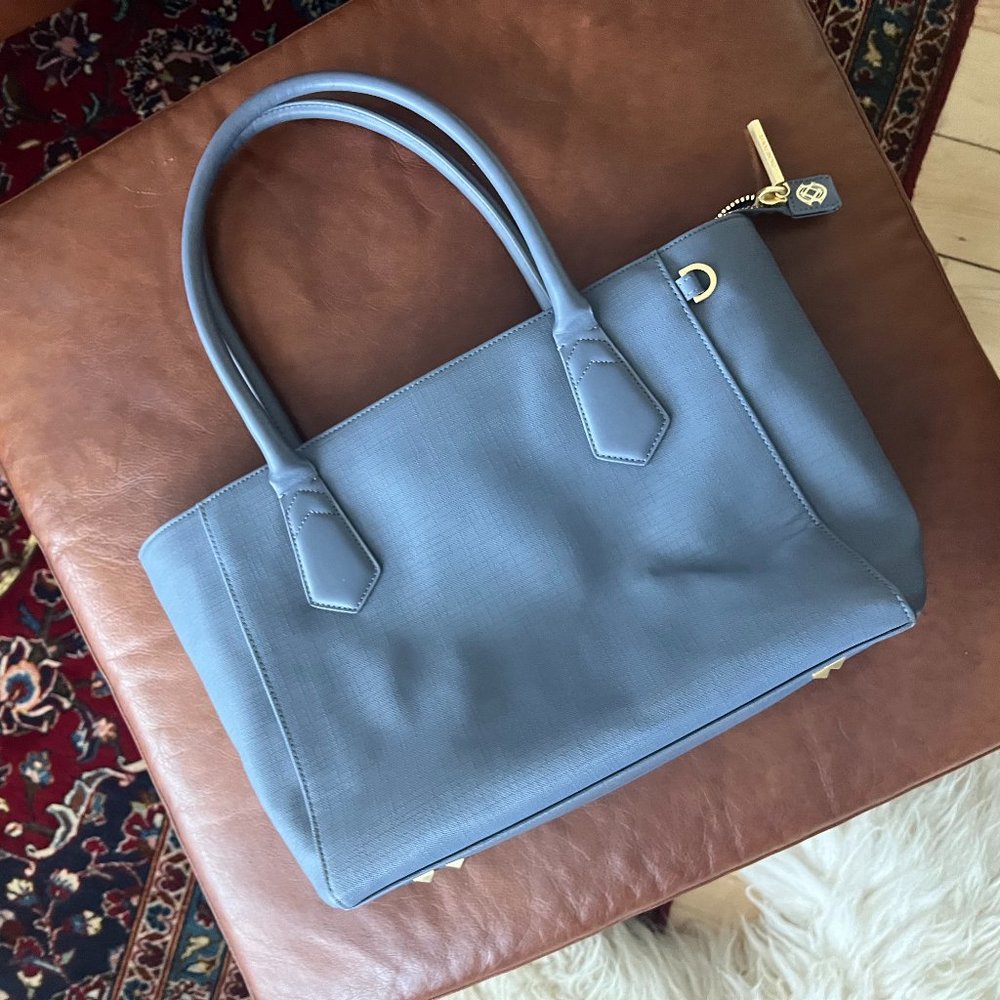 Dagne Dover signature zip tote